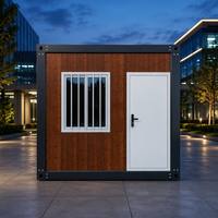 Maison préfabriquée en verre de luxe moderne, maison modulaire en kit pour Airbnb, hôtel, mini-maison, cabane de jardin