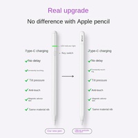 Stylet capacitif actif officiel anti-mal-manipulation en plastique pour iPad de troisième génération, tactile continu sans latence, dissimulé