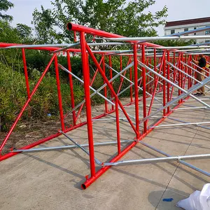 Frame Scaffolding TECON Heavy Duty Frame Shoring Tower Scaffolding System For Highrise Bridge Construction