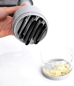 <b>Kitchen</b> <b>Gadget</b> Manual Garlic Vegetable Chopper Press Multi-function Stainless Steel Blades Sustainable Onion Cutter - Product Image 4
