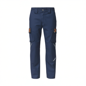 Pantalones de Trabajo Estilo Cargo Negros Talla L de Seguridad - Product Image 2