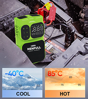 Démarreur de saut multifonction JSQK-12000, capacité 12 000 mAh avec compresseur d'air, batterie externe pour chargeur mobile pour démarreur 12 V