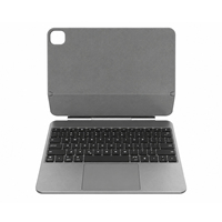 Coque de clavier en alliage d'aluminium OEM en gros pour iPad Air 13 pouces M4 M3 M2 avec support magnétique sans fil BT USB-C et pavé tactile multipoint
