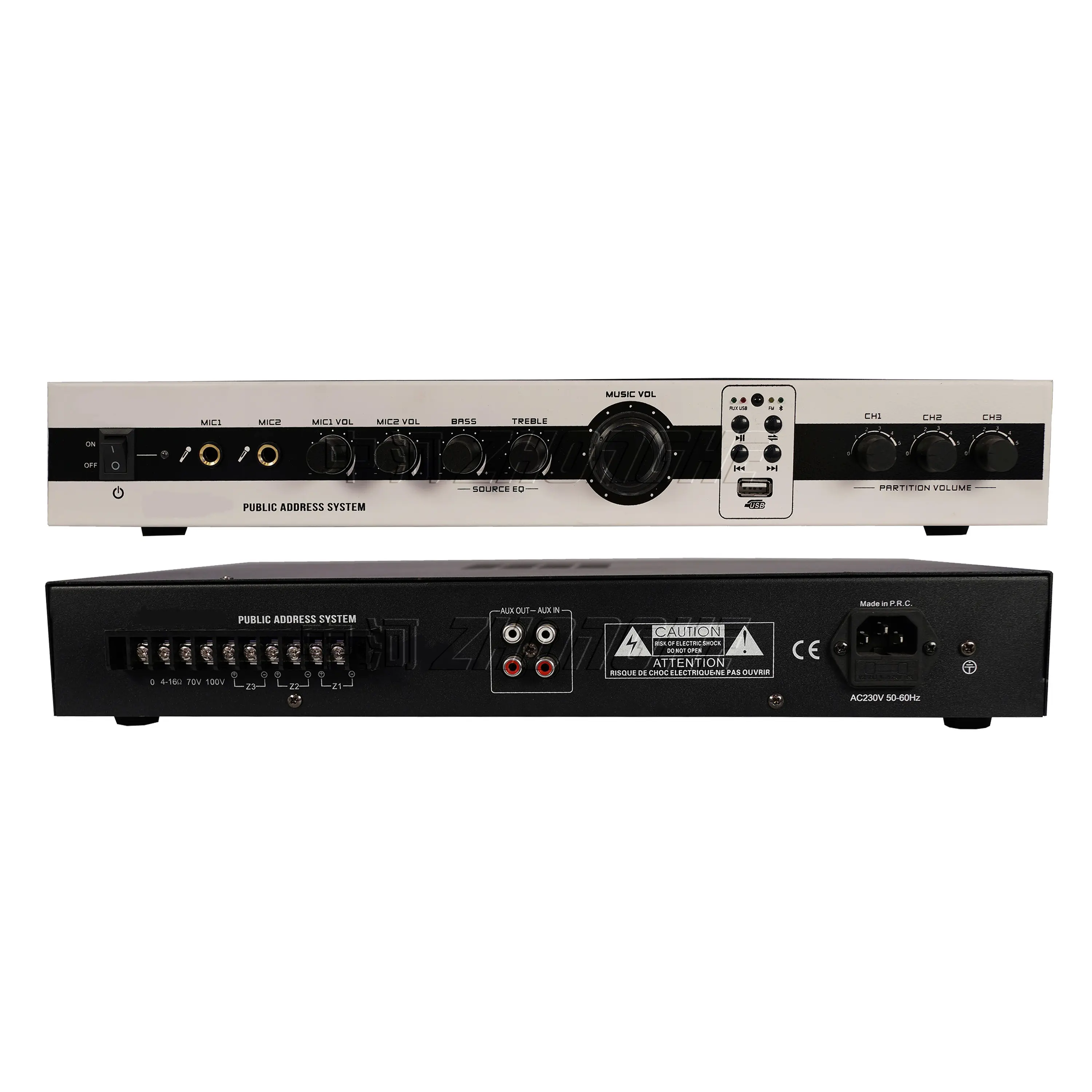 Dirección Pública de audio profesional de array pa y sistema de sonido de puente completo amplificador