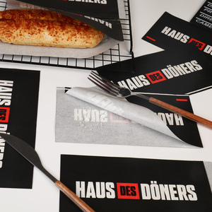 Emballage en papier laminé de qualité alimentaire recyclable pour hot-dogs, saucisses, hamburgers et aliments pour animaux de compagnie - Product Image 2