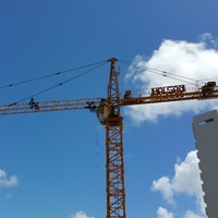 Grue à tour Topkit 10T 65M avec roulement et boîte de vitesses, moment de charge élevé MC230-10 HS6520