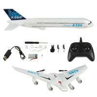 Modèle d'avion Z54 Airbus A380 à aile fixe en mousse EPP avec gyroscope intégré, 30 minutes de temps de vol, jouets électriques RC 2,4 GHz, cadeaux de loisir