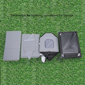 USMILEPET, лидер продаж, большой дом для кошек, изолированный, защищенный от атмосферных воздействий дом для кошек для диких кошек, спасательная дверь, приподнятый, складной - Product Image 5