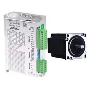 Motor trifásico de circuito abierto Nema43 de 12 Nm y 5.8 A con controlador de fábrica - Product Image 3