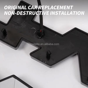 <span class=keywords><strong>2025</strong></span> nuevo diseño Led luz que fluye emblema de rejilla luminosa coche ambiente frontal Logo accesorios de luz para Haval H9 - Product Image 5