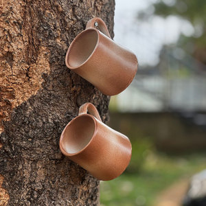 Mug en céramique marbré fait main de qualité export, au design moderne, avec poignée – Stock en gros disponible - Product Image 1