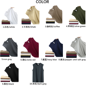 <span class=keywords><strong>Canotta</strong></span> Senza Maniche Personalizzata con Logo, 100% Cotone 200 Grammi, Gilet Casual da <span class=keywords><strong>Uomo</strong></span> per Allenamento - Product Image 2