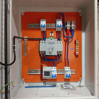 Commutateur de transfert automatique 100A ATS pour équipement électrique, panneau métallique MCB pour hôpital, unité de tableau de distribution