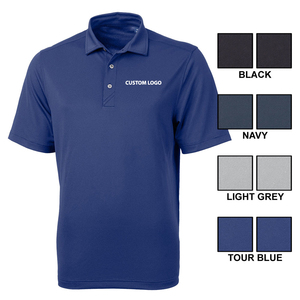 Collection Exclusive pour Homme Manches Courtes Teintes Solides pour Polo Col Brodé Vêtements de Mode Tissu Tricoté 100% Coton pour - Product Image 3