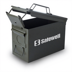 Boîte à munitions étanche en acier M2A1 Safewell en stock, fabrication OEM directe d'usine, calibre 50, boîte à munitions en métal pour stockage à long terme - Product Image 2