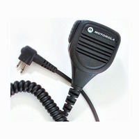 Microphone de haut-parleur submersible PMMN4029 IP57 avec protection anti-vent pour Motorola CP200D CP185 BPR40 Radio bidirectionnelle