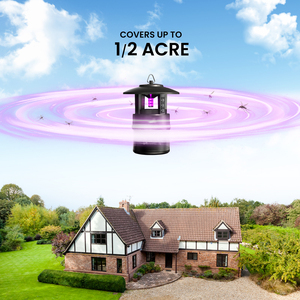 مصباح LED قاتل البعوض Dayoung مصيدة حشرات خارجية للحشرات الطائرة في الحديقة مصدر كهربائي صلب - Product Image 4