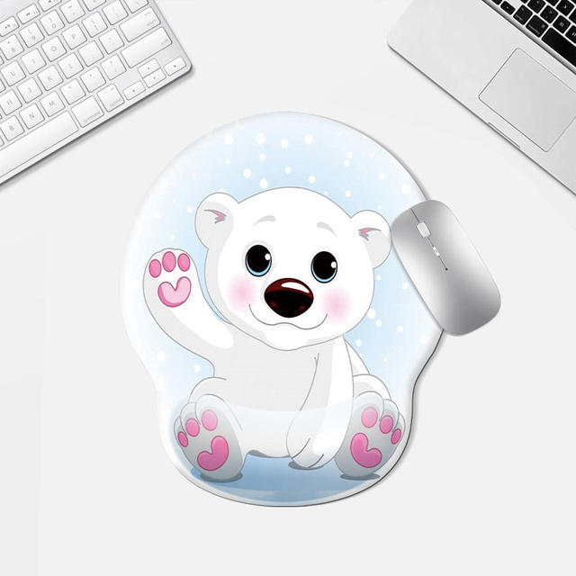 Flashstrike Heated Ergonomic Custom Color Gaming Mouse Pad Wrist Rest Anti-Slip Rubber Desk Mat 192x228 Office Mouse Stocked