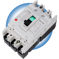 Disjoncteur à boîtier moulé SPX SM50 à haute capacité de coupure 50kA MCCB 3P 4P 30A 63A 80A 100A 125A Magnétique 690V IEC Vente en gros