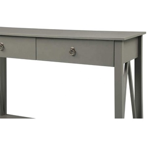 Table <span class=keywords><strong>console</strong></span> <span class=keywords><strong>moderne</strong></span> en bois gris Meubles de salon en gros pour villa et appartement pour hall d'entrée Décoration intérieure - Product Image 4