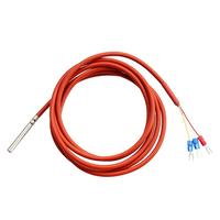 PT100 Sonde de capteur de température haute température étanche Câble de résistance en platine pour la mesure de la température du réservoir