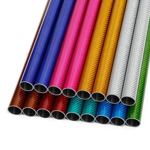 หลอดคาร์บอนไฟเบอร์หลากสีสำหรับ <span class=keywords><strong>B550</strong></span>สีดำด้านเจ็ดสี aclyric หลอดสี UV - Product Image 4