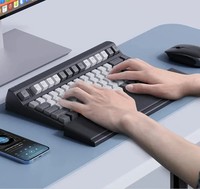 Repose-poignet pour clavier, ergonomique, en mousse à mémoire de forme souple, support, boîte de rangement de bureau pour le bureau et la maison