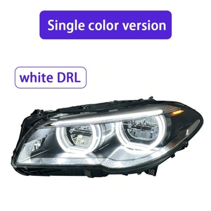 Pour l'assemblage des phares de la série 5, modèles 11-17 F10/F18, modification Angel Eye LED, feux de jour 12V - Product Image 2