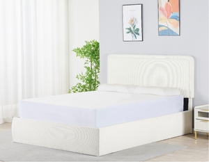 <span class=keywords><strong>Letto</strong></span> Moderno di Design in Velluto Trapuntato con Contenitore, <span class=keywords><strong>Rete</strong></span> <span class=keywords><strong>a</strong></span> Baldacchino e Zanzariera, Disponibile nelle Misure <span class=keywords><strong>Matrimoniale</strong></span>, Queen e King - Product Image 4