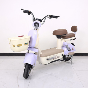 Mini-moto/Pocketbike à batterie plomb-acide 48V 351500W, vitesse maximale 25 km/h, 2 places, pour trajets urbains, avec phare à cils mignon - Product Image 2