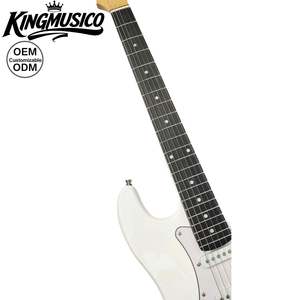 Guitarra Eléctrica <span class=keywords><strong>de</strong></span> 39 Pulgadas para Principiantes |   Guitarra <span class=keywords><strong>de</strong></span> Práctica con Cuerpo <span class=keywords><strong>de</strong></span> Madera Contrachapada <span class=keywords><strong>de</strong></span> Tamaño Completo, Clavijero <span class=keywords><strong>de</strong></span> Abedul, Pastillas S-S-S - Product Image 4