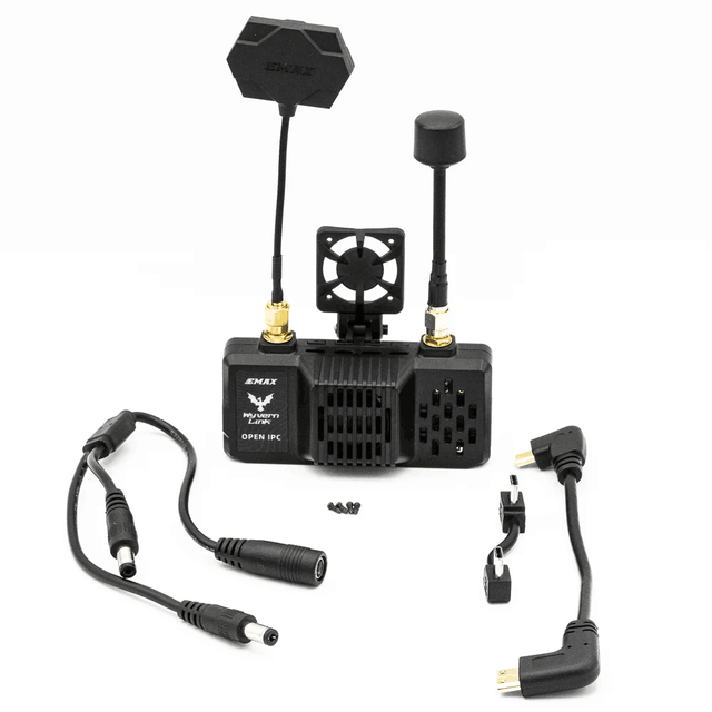 EMAX OpenIPC Wyvern Link Goggle VRX DVR Record Open Source Firmware HD Image Receiver for FatShark Skyzone RC FPV Goggle UAV
