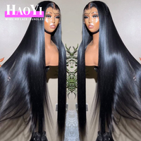 30 Zoll Rohe Vietnamesische Echthaar-Perücken mit Lace Front, Großhandel, Mink Brasilianisch, 13x6, Knochenglatt, Naturfarbe, HD Lace Frontal Perücken