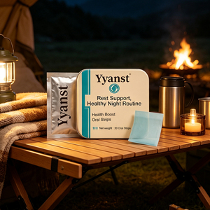 Tiras Orales Finas para Dormir, Apoyo Natural para el Descanso, Rutina Nocturna Saludable, Películas Orales Disolubles para el Bienestar, 30 Sobres, Personalizables OEM - Product Image 4