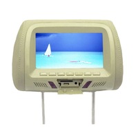 Pantalla de Monitor de reposacabezas MP5 para coche LCD de alta definición de 7 pulgadas para Bluetooth USB, entretenimiento de vídeo trasero, tarjeta SD de asiento trasero OEM