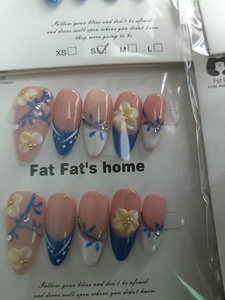 Lot de 10 <span class=keywords><strong>faux</strong></span> <span class=keywords><strong>ongles</strong></span> à presser faits main, motif amande, <span class=keywords><strong>avec</strong></span> motifs <span class=keywords><strong>papillon</strong></span> et cercueil sculptés, pour un nail art élégant et tendance - Product Image 6