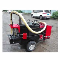 Machine de scellement de boue de réparation de nids de poule d'asphalte