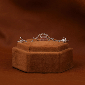 Bracelet cubain de luxe en moissanite, argent 925, chaîne à maillons étincelants VVS, bijoux pour hommes et femmes élégants - Product Image 1