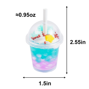 Modelos de Bebidas en Miniatura al por Mayor, Manualidades de Plástico con Forma de Comida, Figuras de Té Falsas, Exhibición de Botellas de Acrílico, Escaparates de Tiendas de Postres, Fotografía - Product Image 2