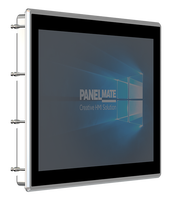 Écran industriel robuste IP65 de 21.5 pouces avec panneau de commande IHM ATEX-Ex Extender Kvm à écran tactile capacitif avec émetteur