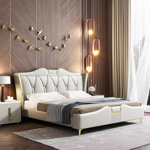 Meubles Pour Chambre D'hotel Tete <span class=keywords><strong>De</strong></span> Lit Italienne <span class=keywords><strong>Mobilier</strong></span> Pour Chambre a Coucher Lit Léger <span class=keywords><strong>De</strong></span> <span class=keywords><strong>Luxe</strong></span> Design - Product Image 2