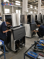 Machine à glaçons pour usage commercial et industriel, capacité de 15 kg, 220 V, pompe fournie, compresseur commercial