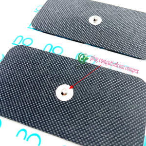 <span class=keywords><strong>Electrodos</strong></span> de Repuesto EMS TENS de 5x10cm con Broches <span class=keywords><strong>para</strong></span> Estimulador Muscular <span class=keywords><strong>Compex</strong></span>, Dispositivo de Fisioterapia - Product Image 3