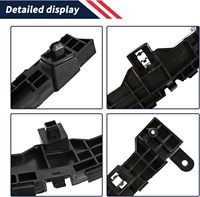 Support de fixation de pare-chocs avant 71193TG7A00 71198TG7A00 pour Honda Pilot 2016-2018/Passport 2019-2021/Ridgeline 2017-2020