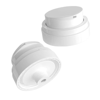 Flacon cosmétique ambré sans air 50 ml, emballage cosmétique durable, pot à crème 20