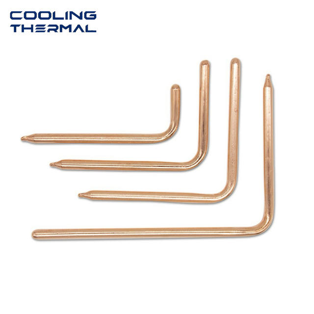 Flattened Copper Heat Pipe Sintered Wick Custom Flat Bendable Heatpipe for Slim Laptop Ultrabook CPU Thermal Module