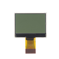Módulo de Pantalla LCD COG de 1.9 Pulgadas, Resolución 128x64, Serial SPI, 500cd, HUIJINGLCM -20-+70C, Precio de Fabricante CN