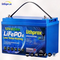 Batterie lithium pour chariot élévateur 12V 300AH, cellule LFP de qualité A, large plage de température, taux de décharge élevé, pour chariot élévateur à quatre roues, CE MSDS
