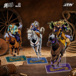 Joyouth Ufficiale Autorizzato - Espositore in Acrilico di JoJo's Bizarre Adventure Steel Ball Run - Merchandising Anime da Collezione - Vendita all'Ingrosso - Product Image 5