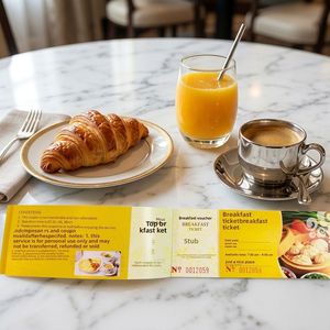 <span class=keywords><strong>Buoni</strong></span> Colazione Personalizzati, Biglietti Buffet, Tessere Mensa, Stampa Offset su Carta Patinata Personalizzabile - Product Image 5